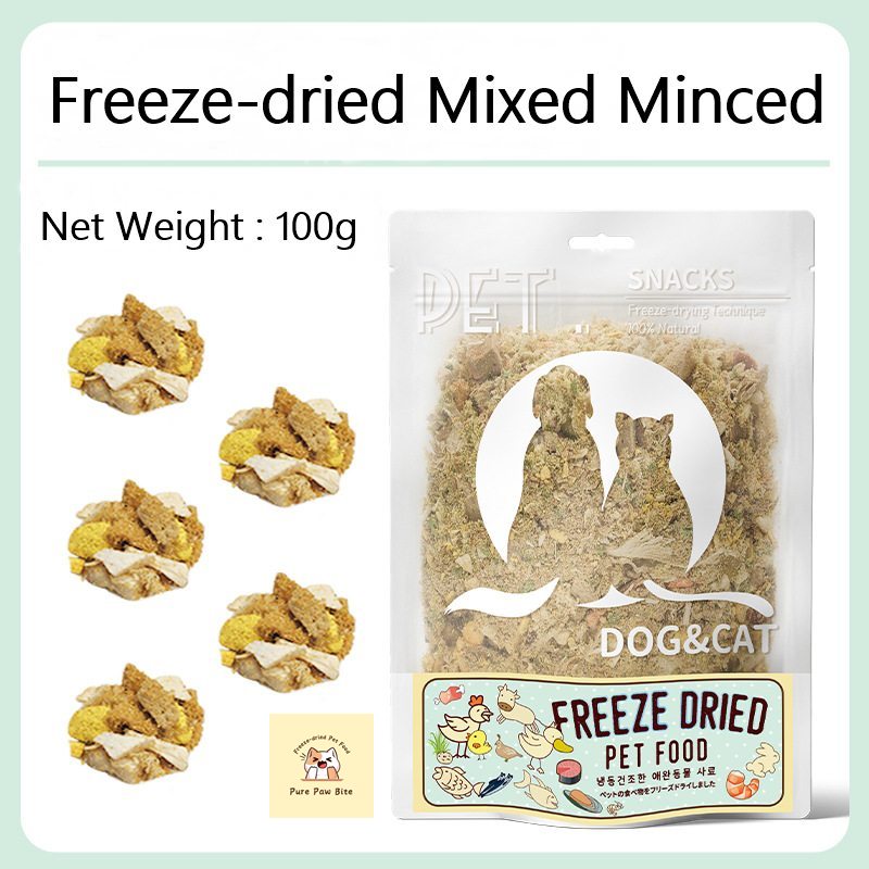 PurePaw Bite freeze-dried mixed protein treats